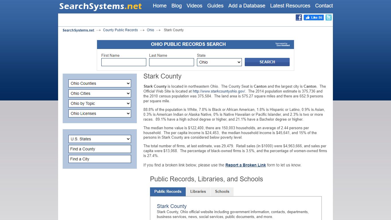 Stark County Criminal and Public Records